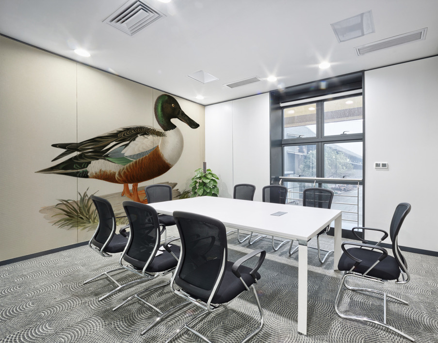 Cinnamon teal Spatula cyanoptera Wall Printing