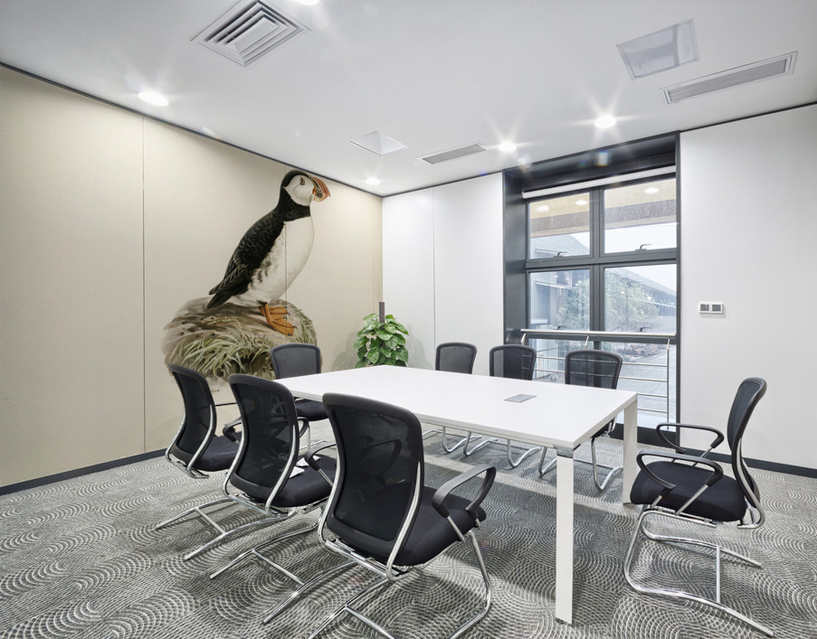 Atlantic puffin Fratercula arctica Wall Printing