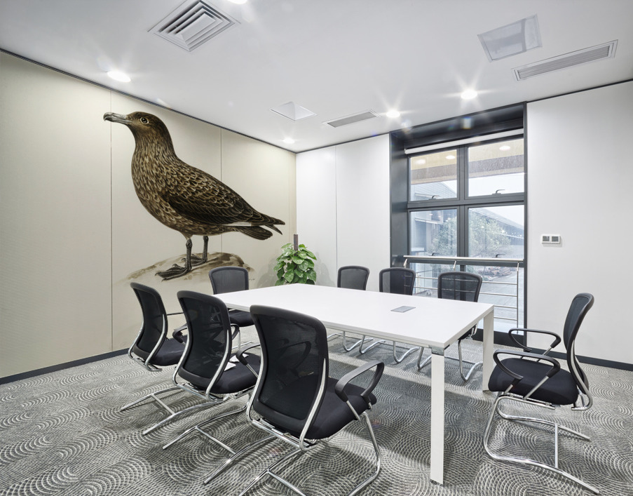 Great skua Stercorarius skua Wall Printing