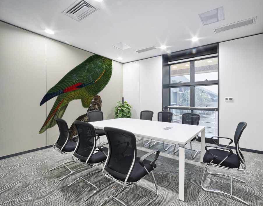 Red-lored parrot  Wall Printing