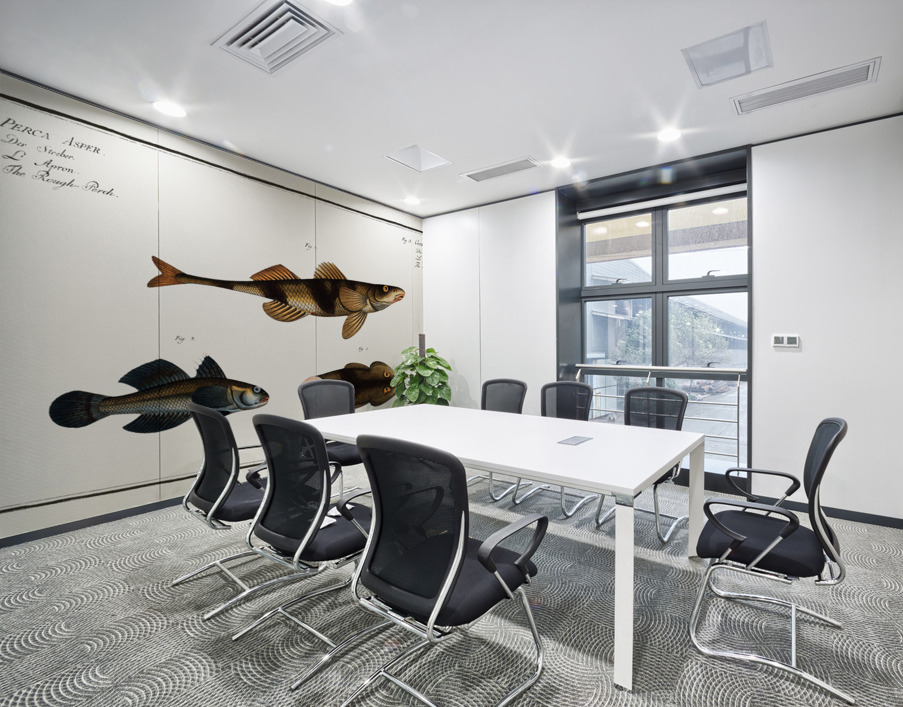 1. 2. Rough Perch Perca Asper 3. Blue Goby Gobius Jozo Wall Printing