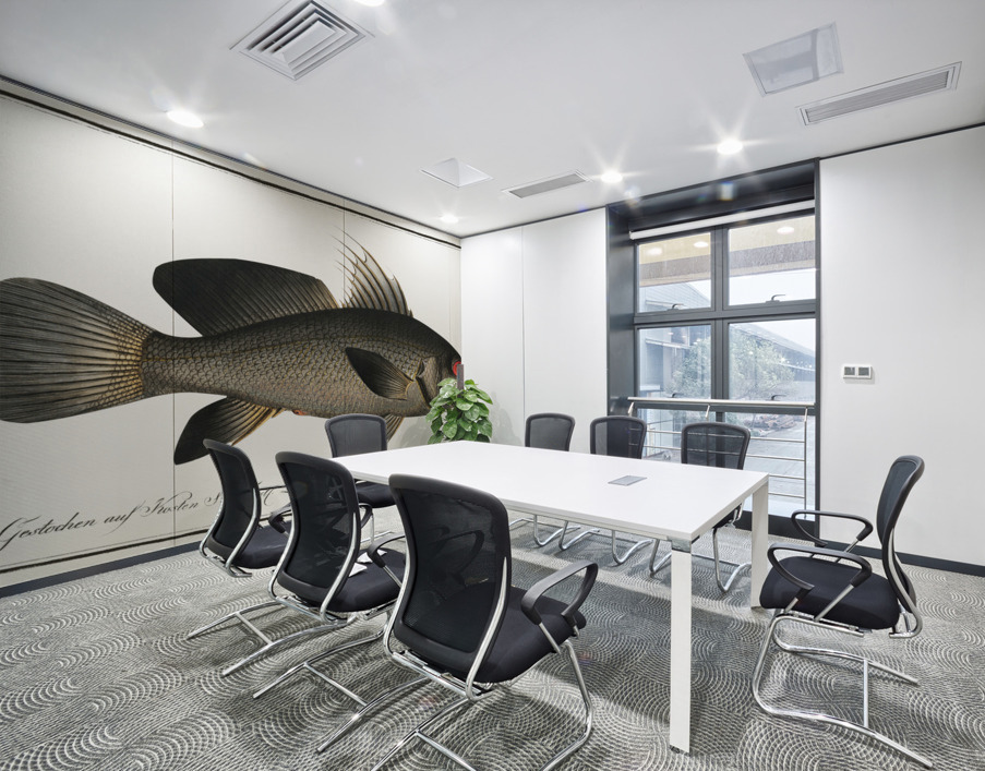 Black-Umber Sciaena nigra Wall Printing