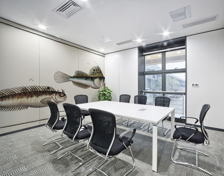 1. Butterfly-fish Blennius ocellaris 2. Blennius Gattorugine Wall Printing