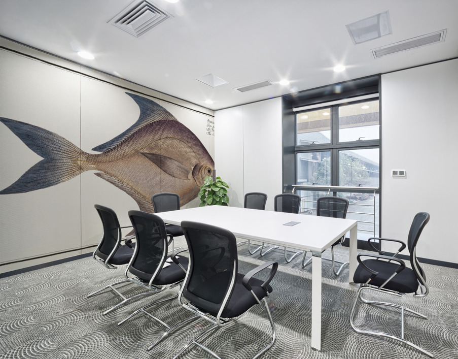 Silver-Pampel Stromateus argenteus Wall Printing