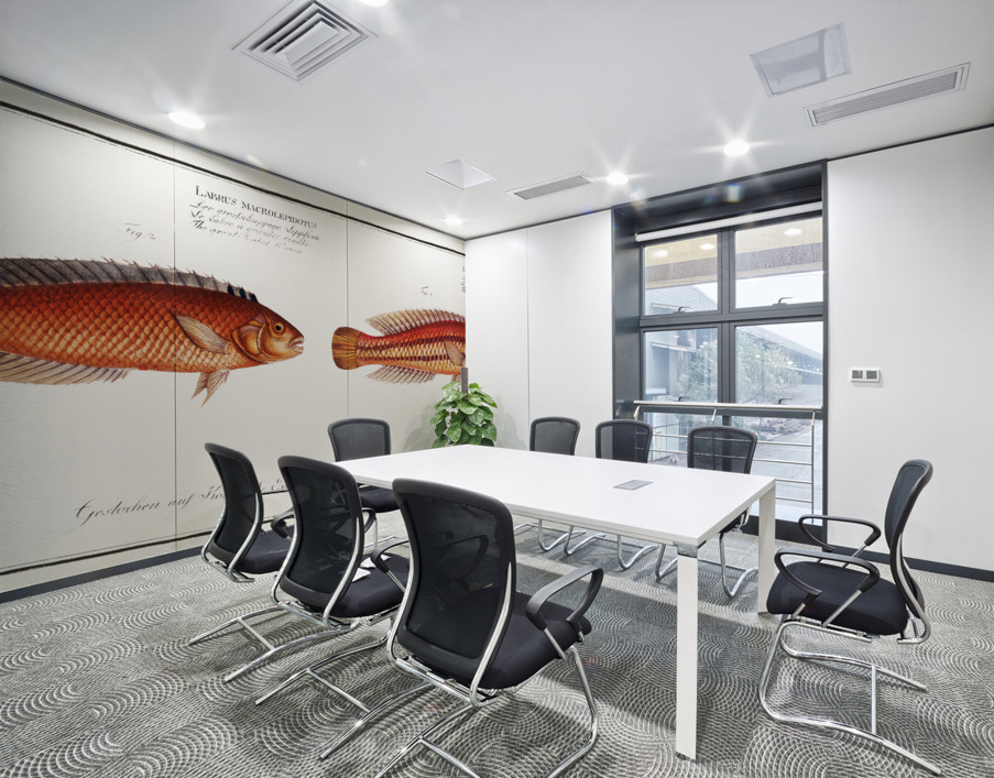 1. Double-Striped Wrasse Labrus bivittatus 2. Great-Scaled Wrasse Labrus macrolepidotus Wall Printing