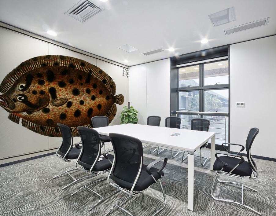 Whiff Pleuronectes punctatus Wall Printing