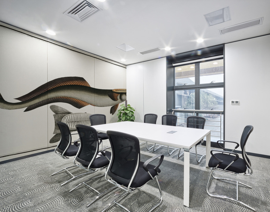 Sucking-Fish Echeneis Neucrates Wall Printing