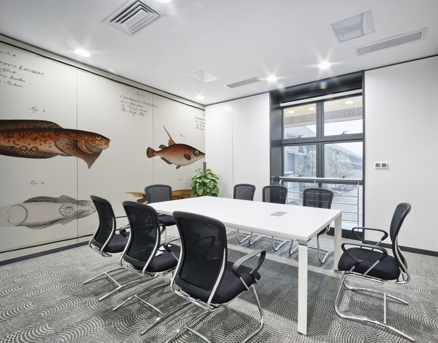 1. Snipe-Fish Centriscus Scolopax 2. Knife Fish Centriscus Scutatus 3. 4. Unctuous Sucker Cyclopterus Liparis Wall Printing