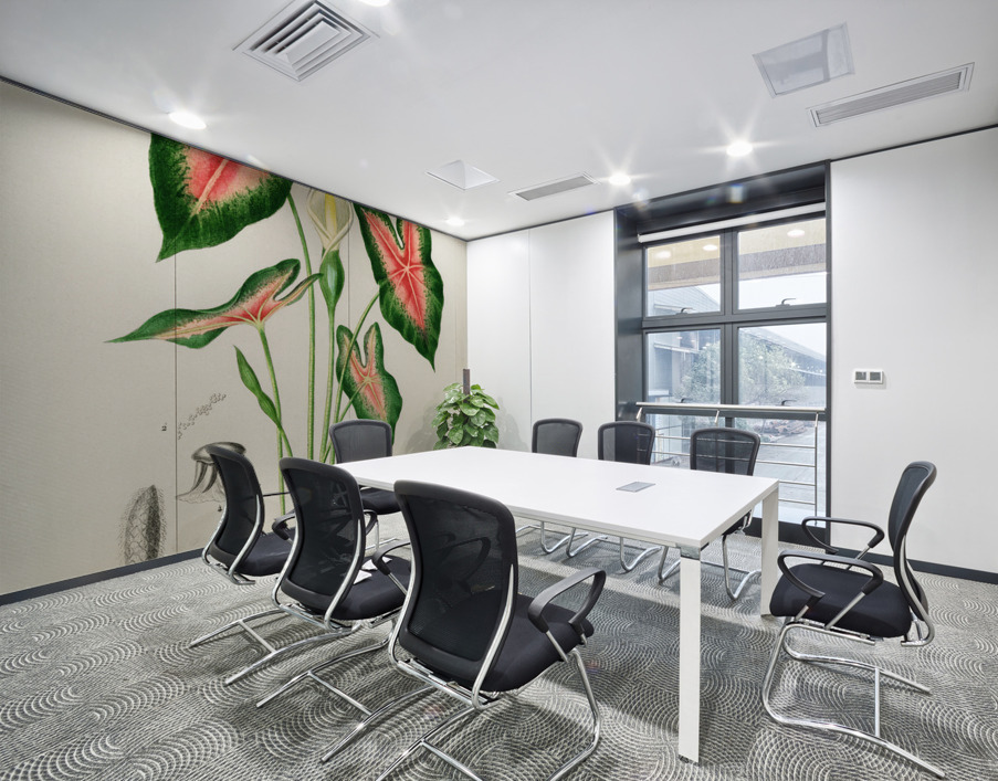 Elephant ear Caladium bicolor Wall Printing