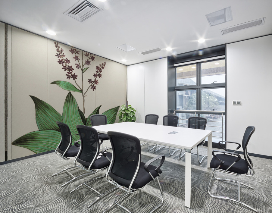 Black carrot flower Wall Printing