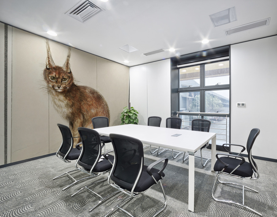 Lynx in vintage style Wall Printing