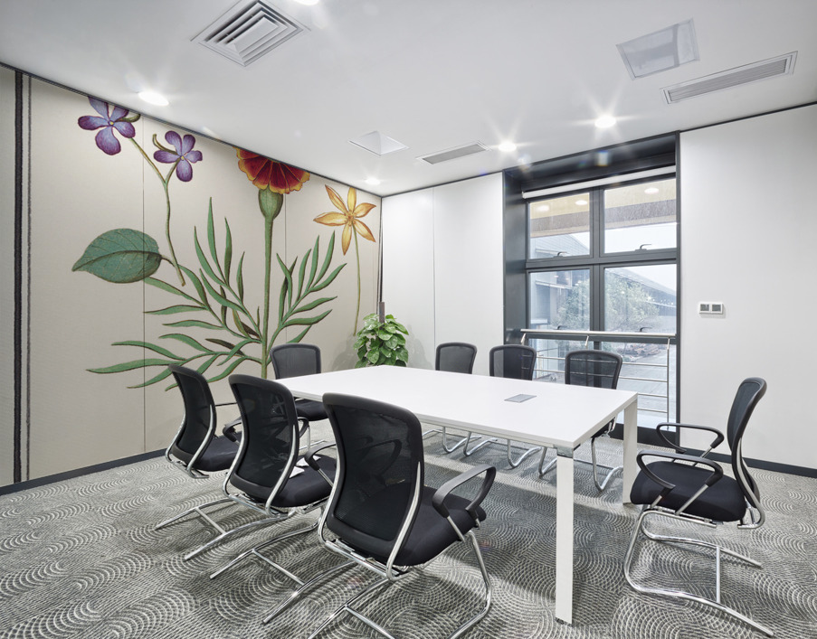 Viola daffodil and marigold Wall Printing