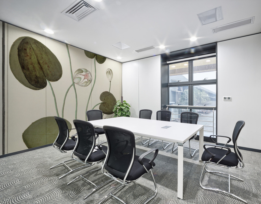 Water lily in vintage style Wall Printing