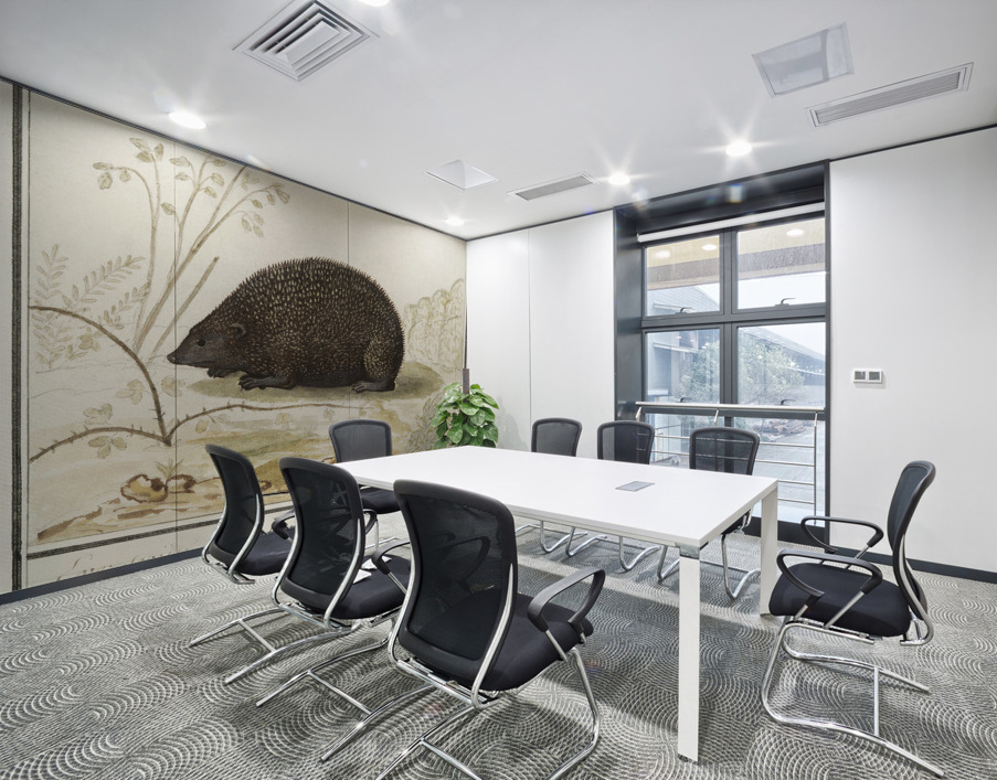 Hedgehog in vintage style Wall Printing