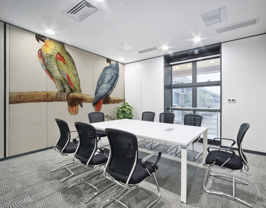 Parrots in vintage style Wall Printing