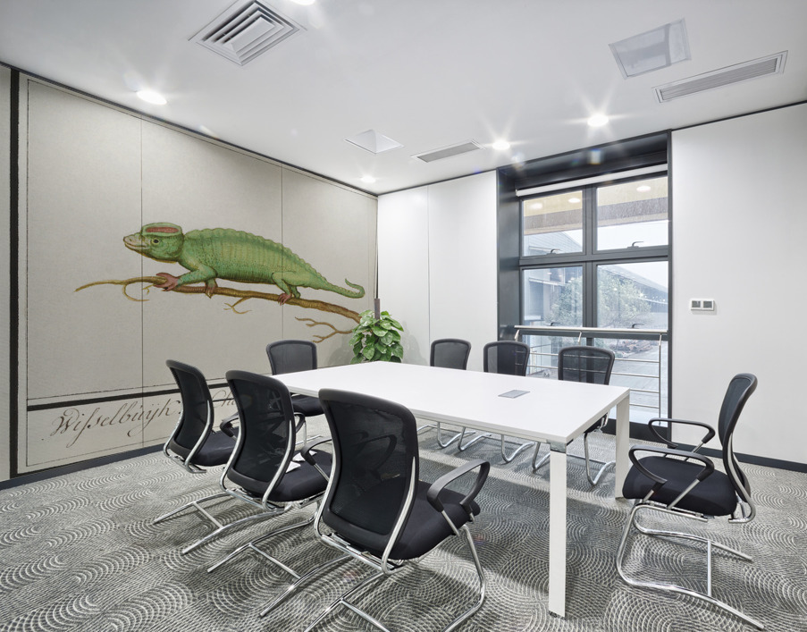 Chameleon in vintage style Wall Printing