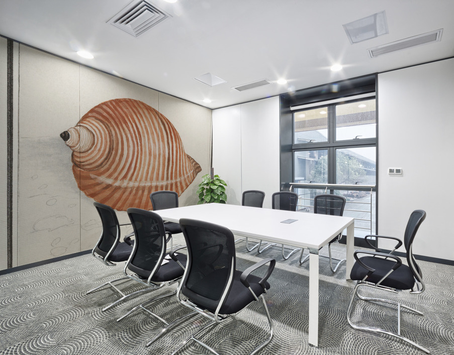 Sea shell in vintage style Wall Printing