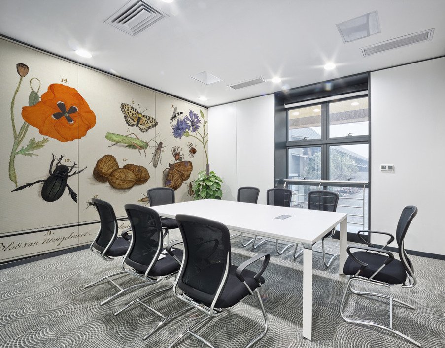 Wallcreeper in vintage style Wall Printing