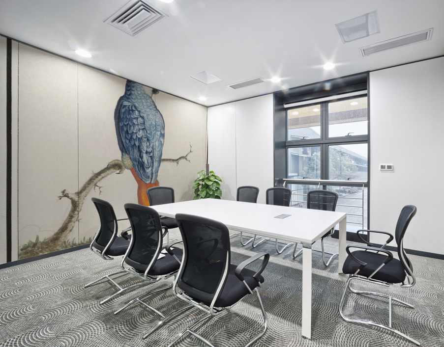 Grey parrot in vintage style Wall Printing