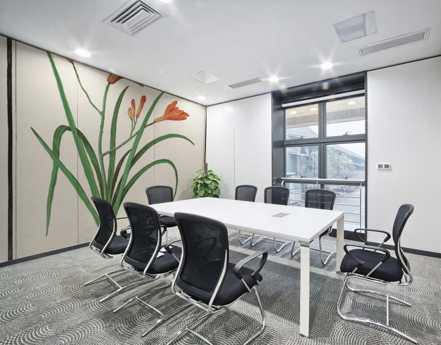 Orange daylily in vintage style Wall Printing