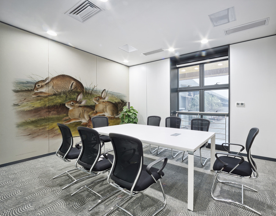 Warm Wood Hare Lepus artemesia  Wall Printing