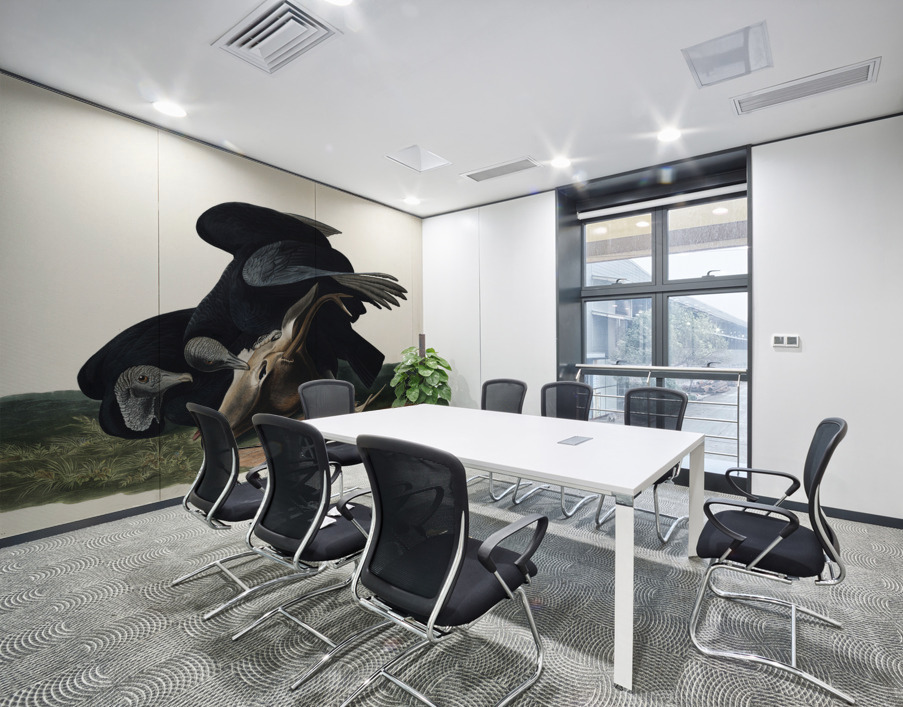 Black Vulture or Carrion Crow Wall Printing