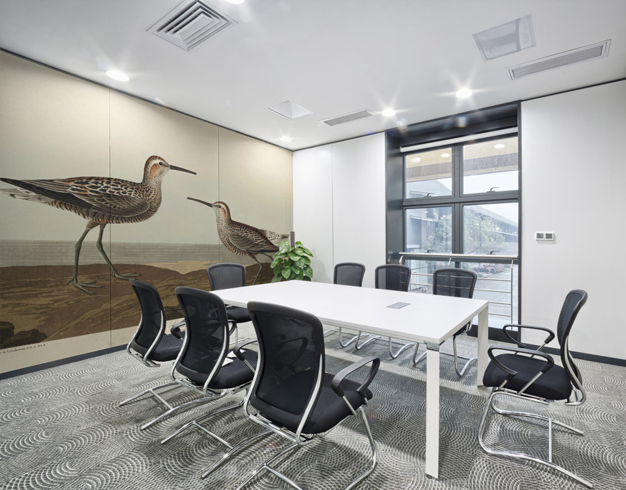 Long-legged Sandpiper Wall Printing