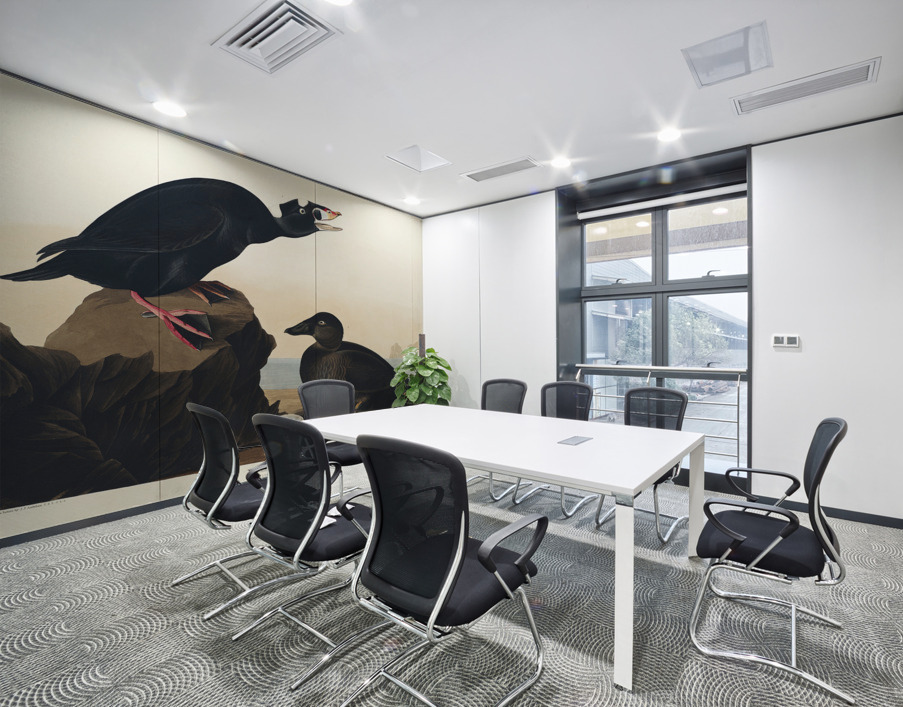 Black or Surf Duck Wall Printing