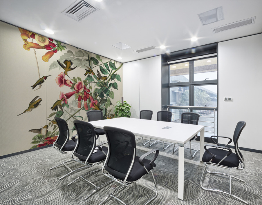 Ruby-throated Humming Bird Wall Printing