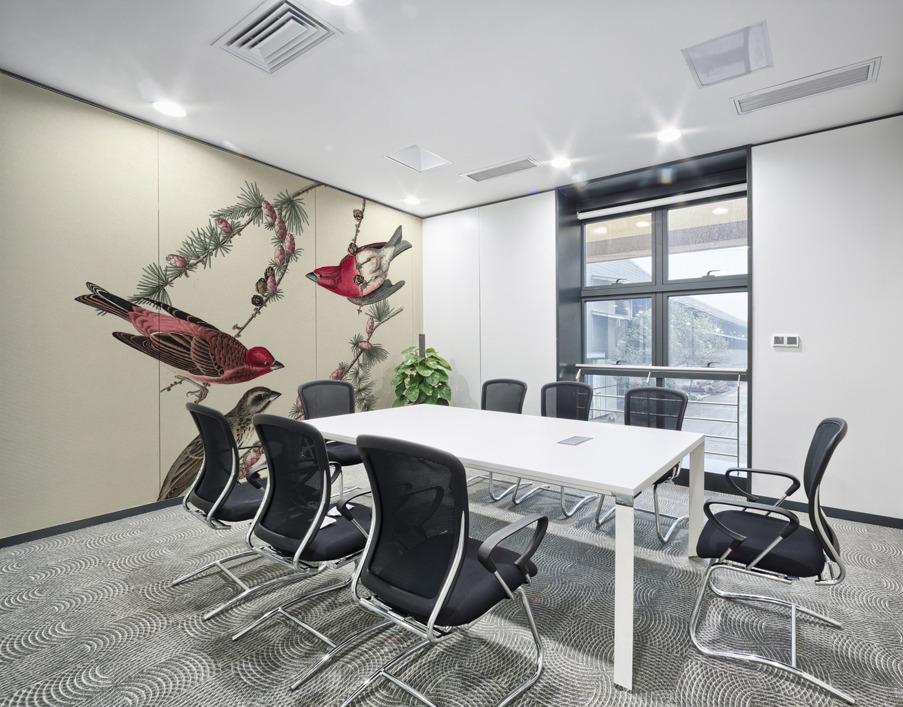 Purple Finch Wall Printing