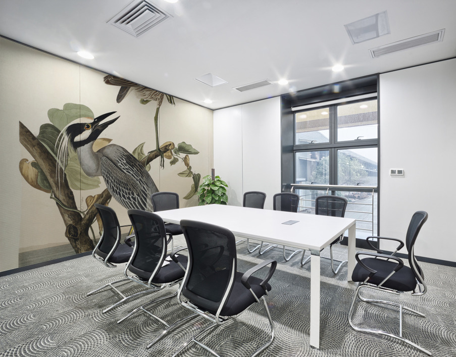 Yellow-Crowned Heron Wall Printing