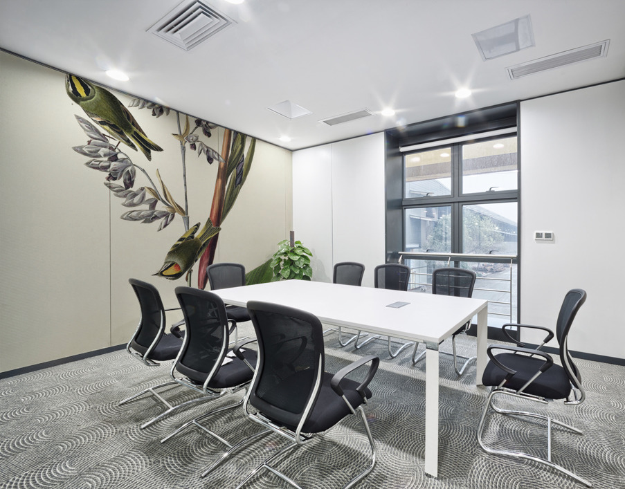 American Golden crested-Wren Wall Printing