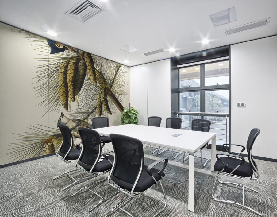 Crested Titmouse Wall Printing