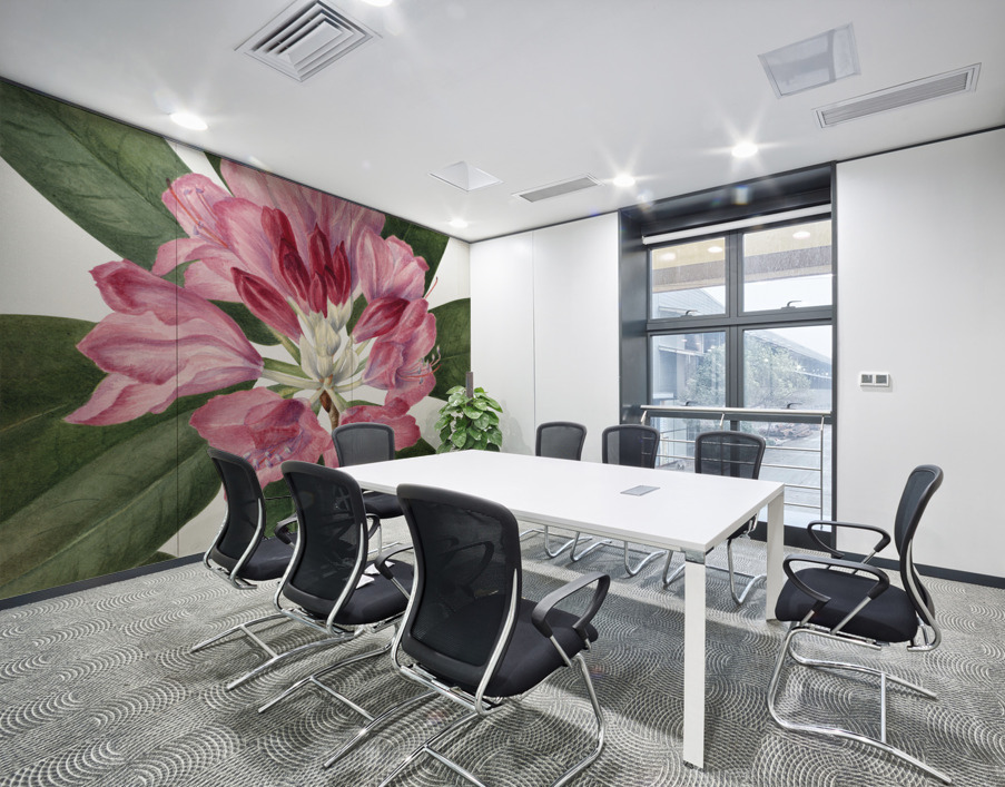 Mountain Rose Bay Rhododendron catawbiense 1932 Wall Printing