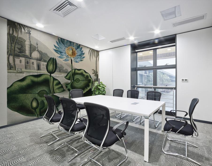 The Blue Egyptian Water-Lily Wall Printing