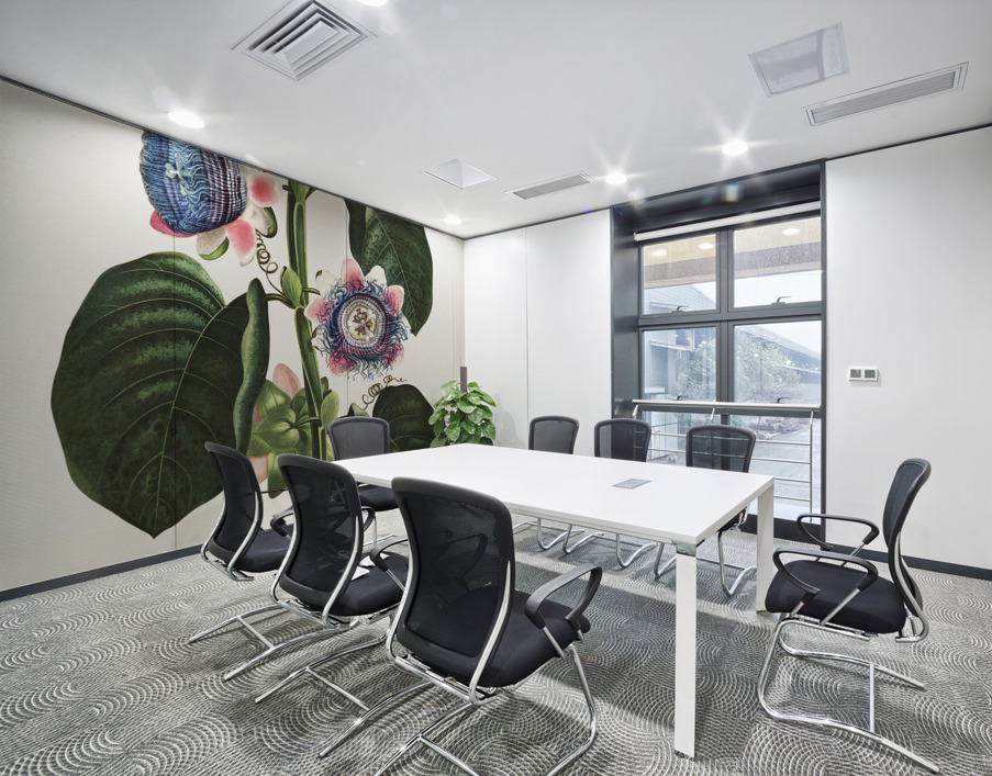 The Quadrangular Passion Flower  Wall Printing