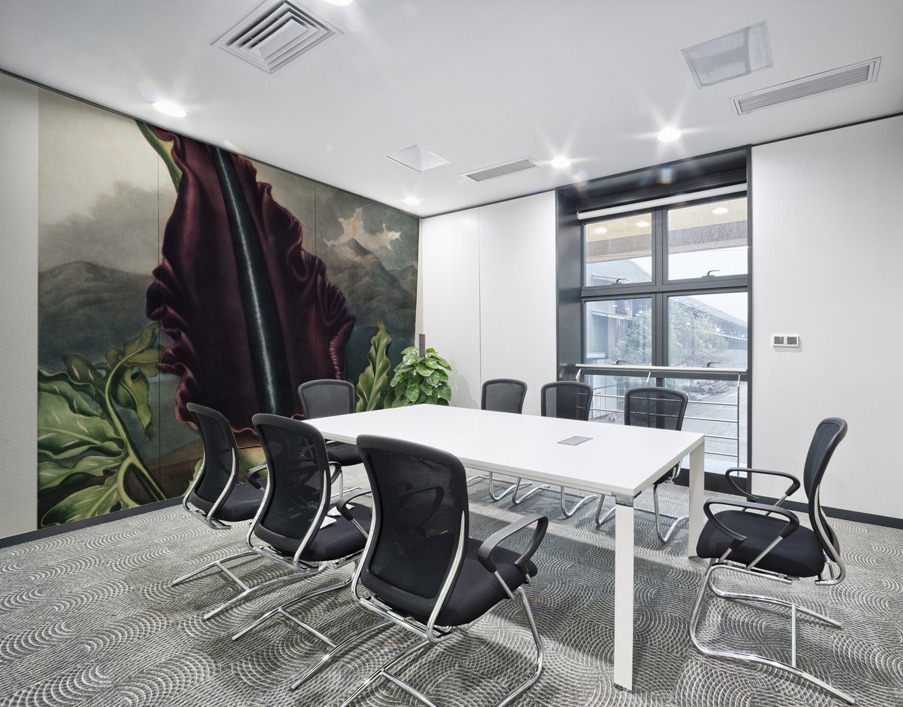 The Dragon Arum Wall Printing