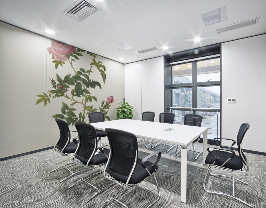 Pink french roses Wall Printing