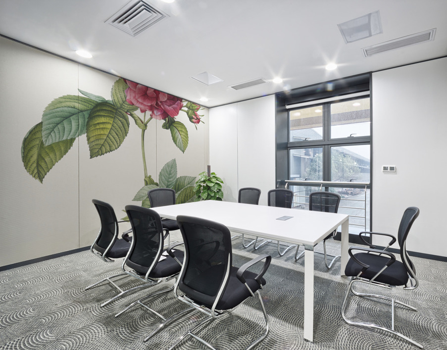 Pink french roses Wall Printing