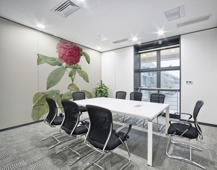 Agatha rose in bloom Wall Printing