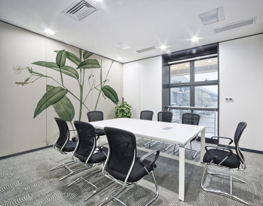 Maranta arundinacea illustration  Wall Printing