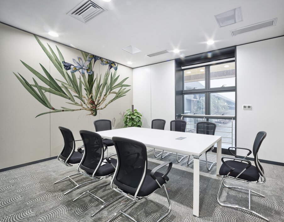 Dwarf crested iris illustration  Wall Printing