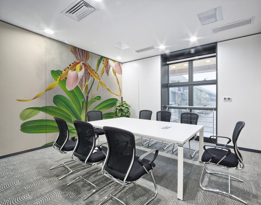 Cypripedium praestans var kimballianum Wall Printing