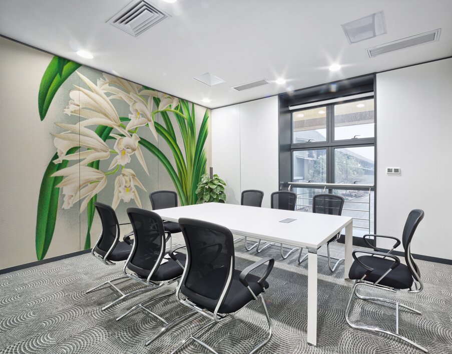 Cymbidium mastersi Wall Printing