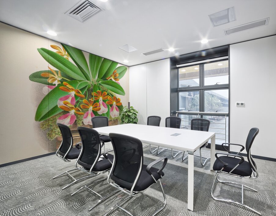 Trichocentrum albo purpureum Wall Printing