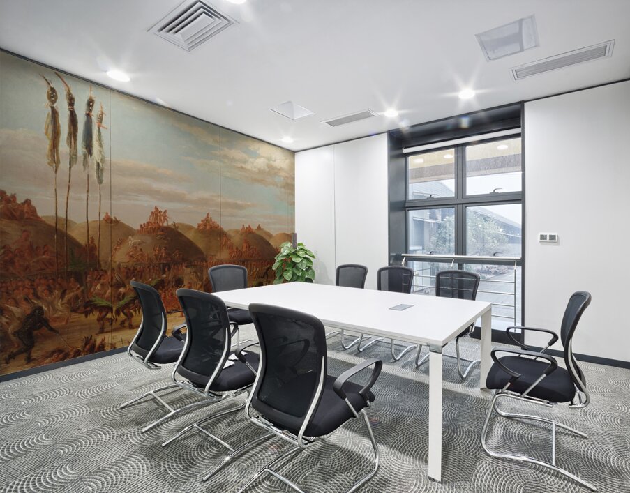 Bull Dance Mandan O-Kee-Pa Ceremony 1832 Wall Printing