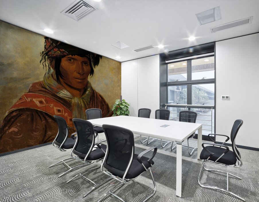 Co-Ee-Há-Jo a Chief 1838 Wall Printing