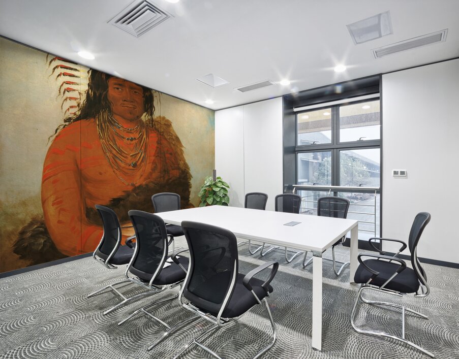 Háh-Nee The Beaver a Warrior 1834 Wall Printing