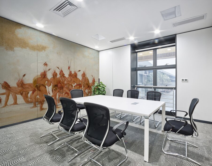 Discovery Dance Sac And Fox 1835-1837 Wall Printing