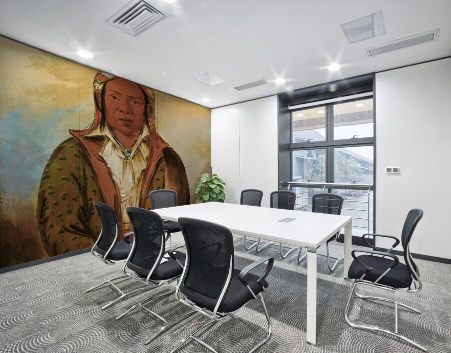 Shee-Náh-Wee 1830 Wall Printing